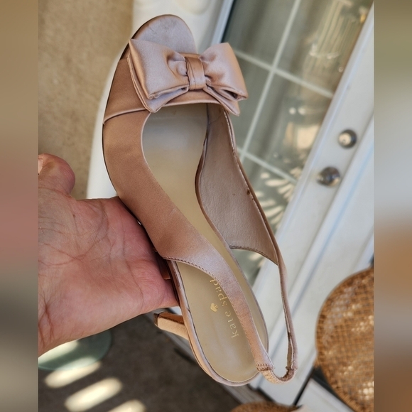 Kate Spade Satin Heels - Picture 9 of 11
